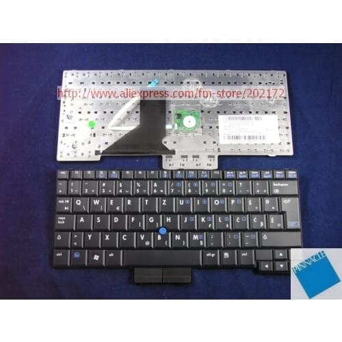 Brand New Black Laptop Notebook Keyboard 451748-BA1 AE0T2200110 For HP Compaq 2510P Series (Slovenia)