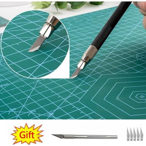 New INS Multifunction Oversized Mat Pvc Self Healing Cutting Mat Cutting Pad Board Paper Cutter Knife Sculpture DIY Craft TooIs