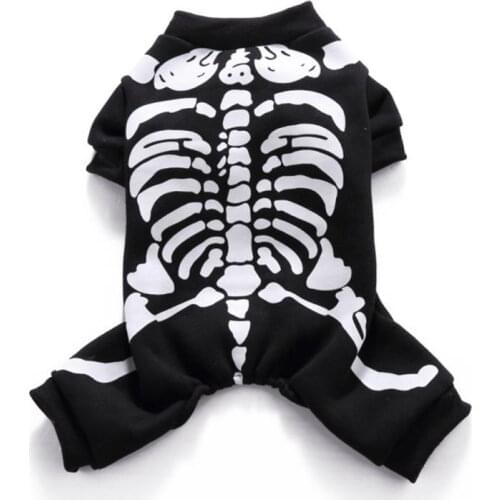 Dog Halloween Clothes Cute Dog Vest Shirt Pet Clothing Dogs Costume Cotton Puppy Pet Clothes For Dog Outfits Ropa Perro Mascotas