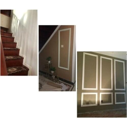Wall Trim Line Skirting Border 3D Pattern Sticker Decoration Self Adhesive Waterproof Strip Home AC889