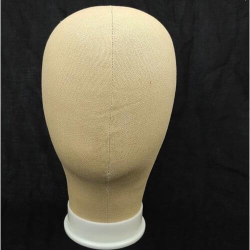 Canvas Block Head for Wig Making Mannequin head Hats Wigs Head Decorations Displaying Styling Manikin