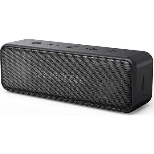 Anker Soundcore Motion B Portable Bluetooth Speaker 12W Louder Stereo Sound IPX7 Waterproof 12+ Hr Longer-Lasting Playtime