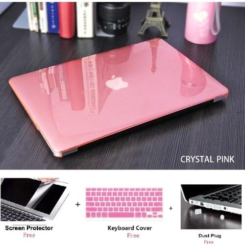 Crystal Laptop Case For Apple Macbook Pro Retina Air 11 12 13 15inch For Macbook Air13 A1932, Pro 13 15 A12159 A1990 shell case