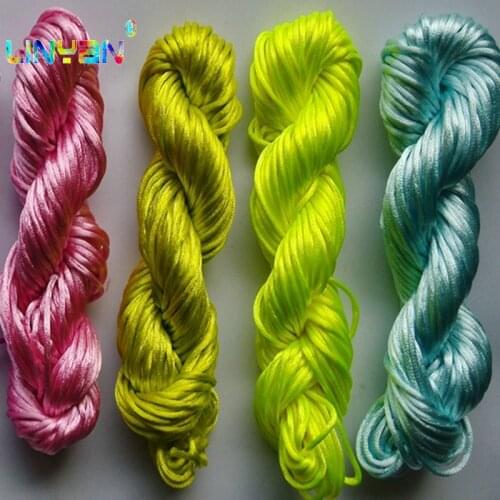 5 pieces*66g DIY Handwork jewelry accessory Chinese knot thread Korea silk yarn for crocheting Knitting line thread to knit t49