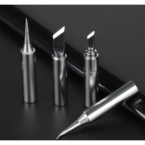 900M-T Lead-free Soldering Iron Tip Series Metal Soldering iron Head for 936 Soldering Station Welding Repair Rework Tool set