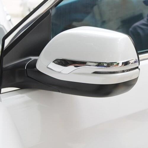 ABS Chrome For Honda CRV CR-V 2013 2014 2015 2016 2017 2018 Accessories Auto Side Rearview Mirror Cover Trim Strip Car Styling