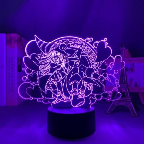 Anime 3d Light Yu Gi Oh Render for Childrens Bedroom Decoration Night Light Manga Gift Table Led Night Lamp Render Yu Gi Oh