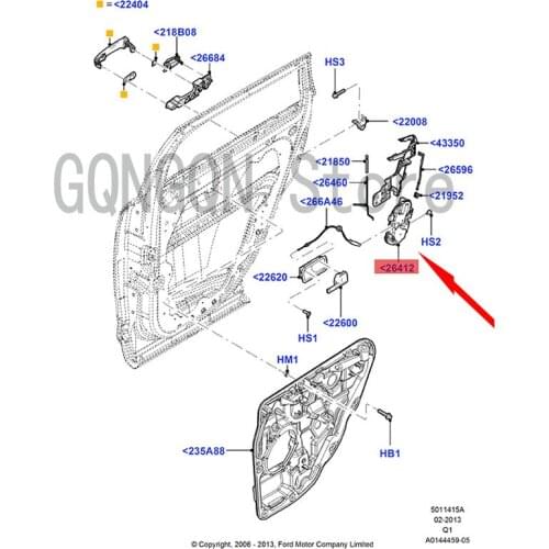 CAR Rear Door Locking Machine Lock Assembly Left For dMo nd eoE dge Rear Door Lock Latch Actuator Middle Door Locking Machine