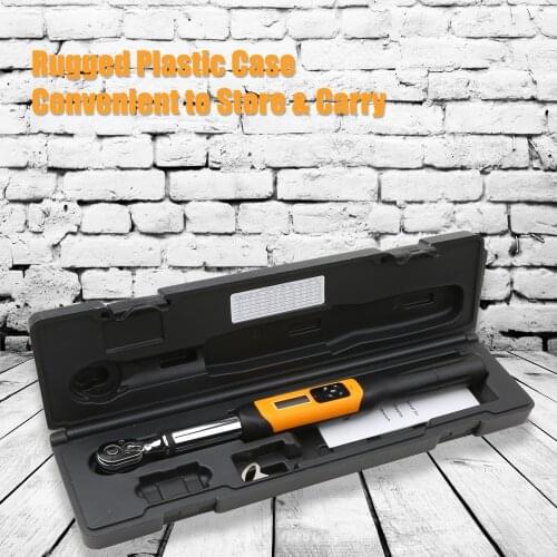 KKmoon 3/8 Inch Digital Torque Wrench Electronic Torque Wrench with Buzzer & LCD Alarm (0.3-30 N.m)