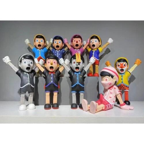28cm Limited Numbers Of Puppet Erection Action Figures Pinocch Pajamas Are Super Rare Indoor Decoration Collestable Street Art