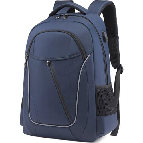 Multifunction USB Charging 16.8inch Laptop Man Bags Fashion Male Travel Backpack Men Packsack Man Black Backpack