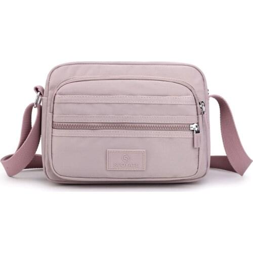 Fashion Messenger Bag Womens 2021 Shoulder Bag Nylon Handbag Large Capacity Small Women Phone Bag Wallet Purse for teenage Girl