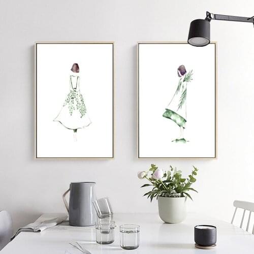 Nordic Posters And Prints Children Wall Art Canvas Painting Picture Cartoon Wall Pictures For Living Room