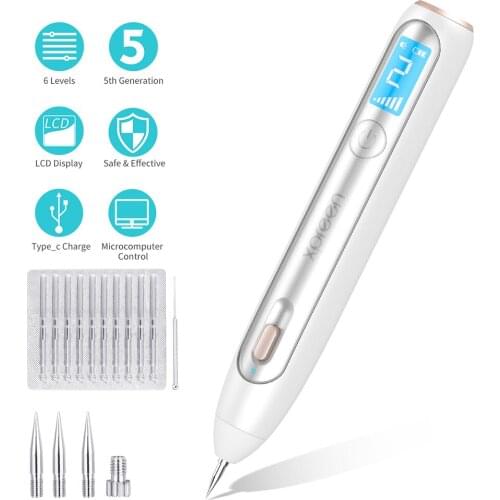 New Mole Spot Removal Pen Home Facial Freckle Removal Instrument Laser Spotlight Ion Rechargeable Beauty Mole Removal Instrument