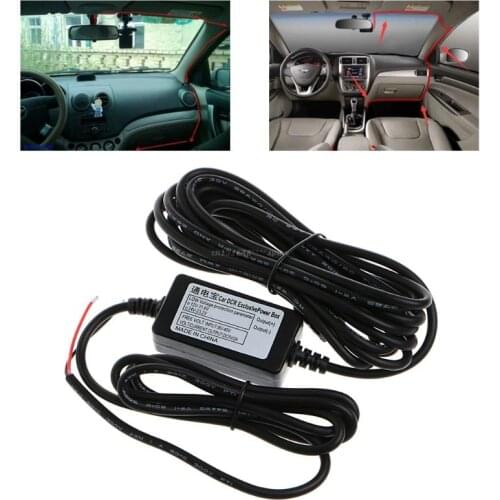 New 12V 24V To 5V 2A USB Car Charger DC Converter Module Low Voltage Protection