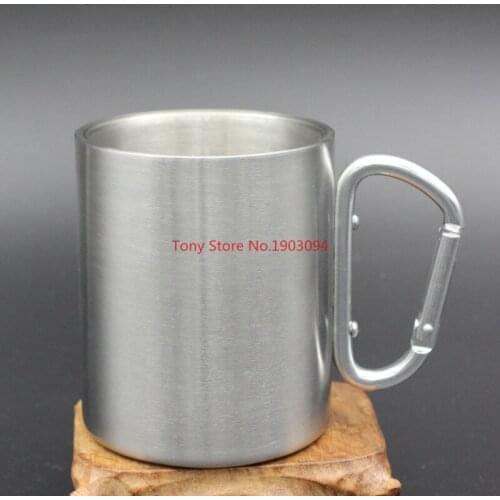 5pcs/lot 350ML Stainless Steel Portable Mug Cup Double Wall Travel Tumbler Coffee Mug Tea Cup Caneca Beer Mug Outdoor Water Cup