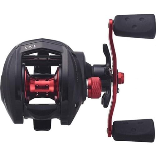 Fishing Reel Waterproof Magnetic Brake Metal 19+2BB Axis Seafishing Baitcast Reel for Fishing Lover Fishing Reel
