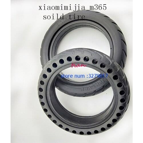 Xiaomi Mijia M365 Scooter Solid Tire Skateboard Tyre Wheels 8 1/2X2 for Xiaomi Electric Skate Board Avoid Pneumatic Tyre Upgrad