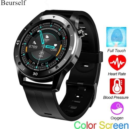 Beurself Smart Watch F22 Men Touch Fitness Tracker Heart Rate Smart Bracelet Women Blood Pressure Clock Call Message Sport Band