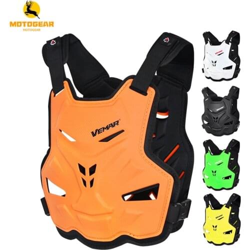 VEMAR Chest Protector Motorcycle Protection Body Armor Motocross Goods Vest Clothing Back Pitbike Equipment Gear Armour