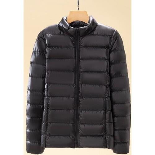 Female Windbreaker Parka Womens Down Jackets Coats New Ultra Light Duck Down Women Lightweight Coat Warm