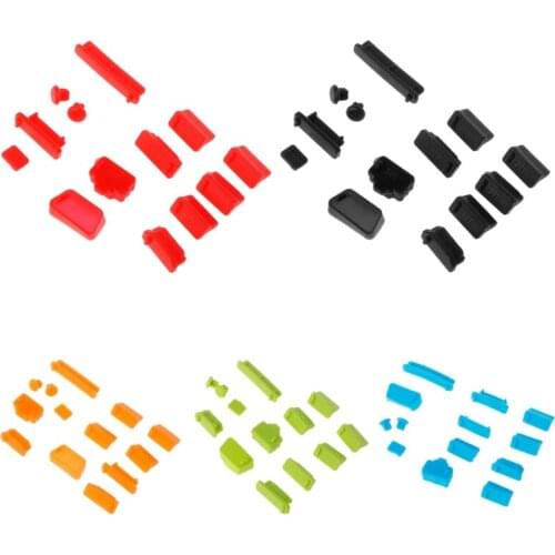 2021 New 13pcs/set Colorful Silicone Laptop Anti Dust Plug Cover Stopper Universal dustproof
