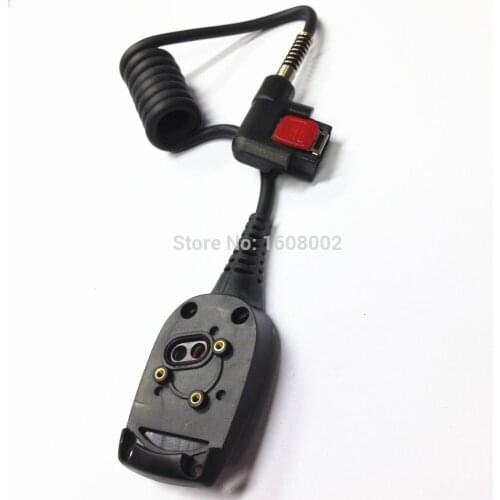 50pcs X FreeShipping RS409 WT4090 Symbol Scanner coiled cable connector