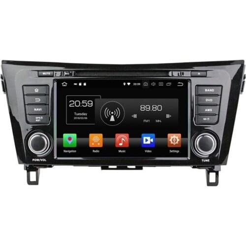 4GB RAM Octa Core 8" Android 8.0 Car Radio DVD Player for Nissan QashQai X-Trail 2014 2015 2016 GPS Bluetooth 4G WIFI 32GB ROM