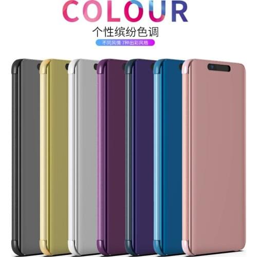 Huawei P30 Pro Case P30Pro Smart Flip Clear View Leather Cover For Huawei P30 Pro Stand Mirror Cover Huawei P30 Pro flip case
