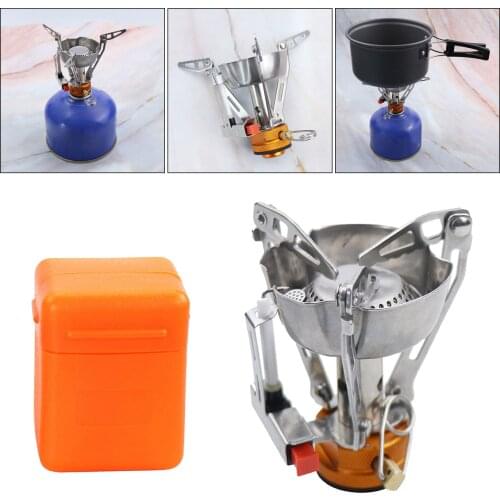 Gas Propane Butane Stove Burner Outdoor Camping Stove for Backpacking Picnic