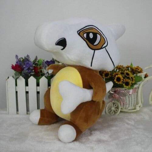 30cm Pokemon Cubone Plush Toys Soft Stuffed Animals Toys Doll Gifts for Children Kids