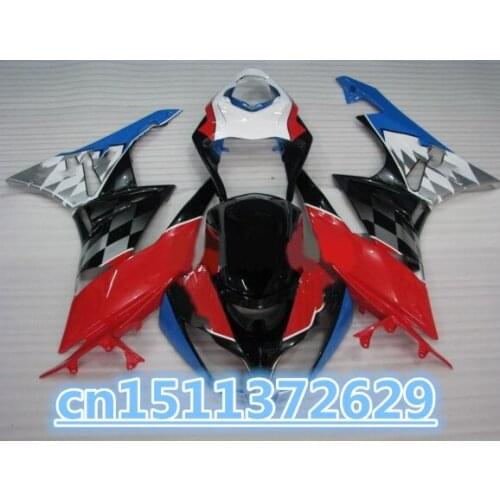Customize Fairing kit for Kawasaki ZX6R 2009 - 2012 Ninja 636 blue red black fairings bodywork set 09 10 11 12-Dor D