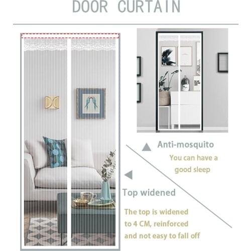 Summer 2020 High Quality Magnetic Summer Anti-Mosquito Curtains Encryption Mosquito Net On the Door Mesh Door Screen Curtains