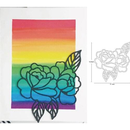 Metal cutting dies flower leaf die mould decoration Scrapbook paper card craft knife blade punch stencils dies