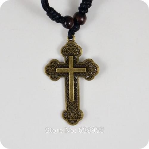 Cross Pendant Necklace Fashion Christian Religious jewelry