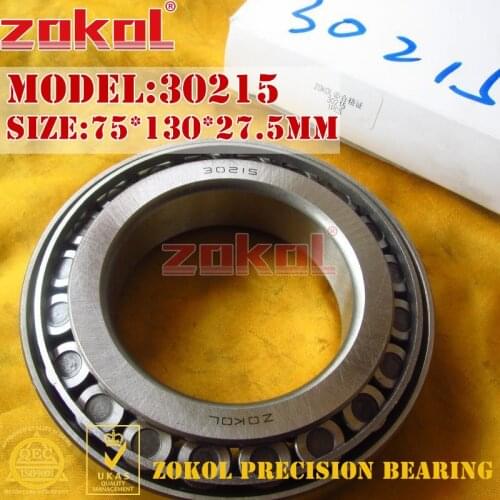 ZOKOL bearing 30215 7215E Tapered Roller Bearing 75*130*27.5mm
