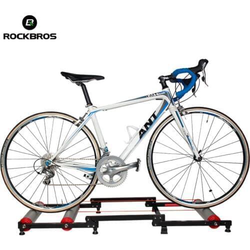 ROCKBROS Bicycle Trainer Roller Training Tool Road Bike Exercise Fitness Station MTB Bike Trainer tool Station 3 Stage Folding