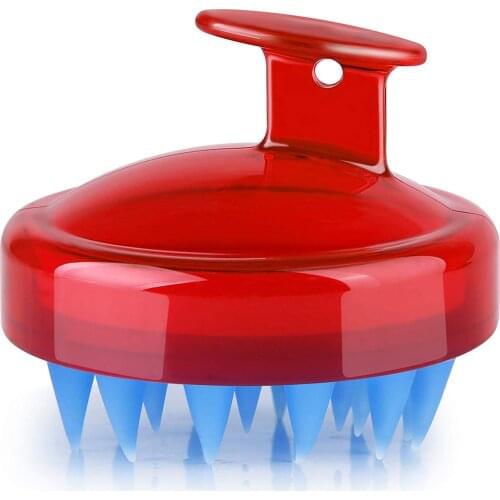 Silicone Head Body Massager Shampoo Scalp Massage Brush Hair Washing Comb Body Shower Brush Bath Spa Slimming Massage Brush