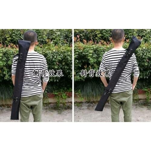 Oxford canvas back type waterproof kendo Chivalrous man tai chi sword bag martial arts knife Bamboo katana swords bag