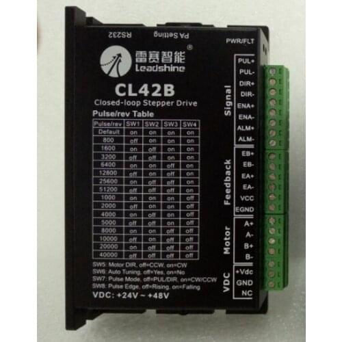 Leadshine Closed Loop Stepper Drives CL42B suit NEMA 17 stepper motor instal 1000 lines encoder & servo motors CME Series motors