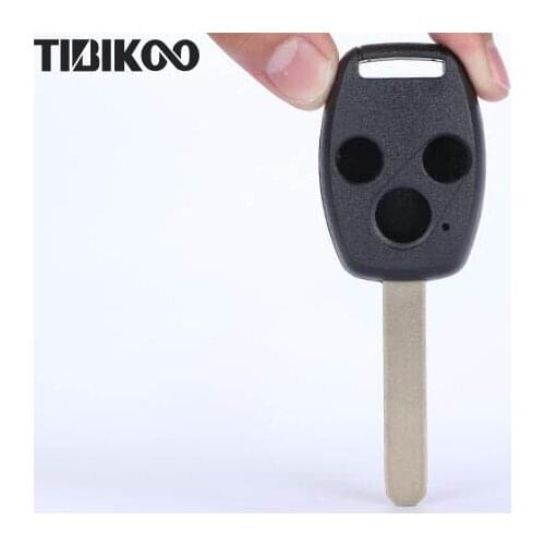 3 BUTTONS REMOTE KEY SHELL FOR HONDA 08 ACCORD CITY (NO CHIP GROOVES) WITH 2.4 BLADE CAR KEY CASE 5PCS/LOT+ FREE SHIPPING