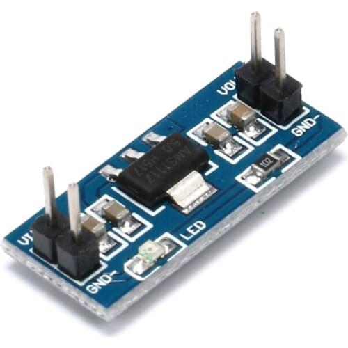 5pcs AMS1117 DC-DC Buck Step Down Power Supply Module 800mA 1.2V 1.5V 1.8V 2.5V 3.3V 5.0V For Arduino Raspberry pi DC DC