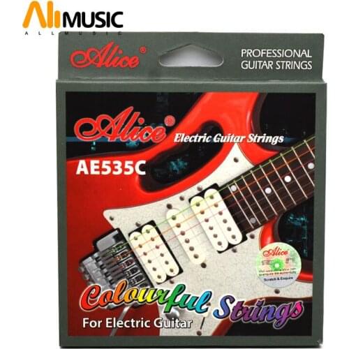 Alice Colorful Acoustic Electric Classical Guitar Ukulele Strings Accessories Musical Instruments AE535C