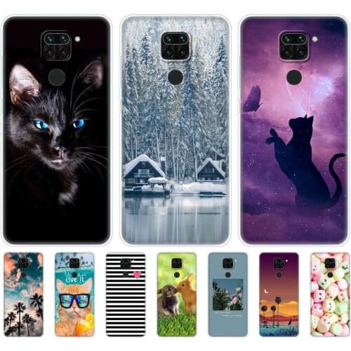 For Xiaomi Redmi Note 9 Case Silicon Soft Tpu Phone Case For Redmi Note 9 Pro Back Cover On Note 9 Pro Max Protective Bag Bumper