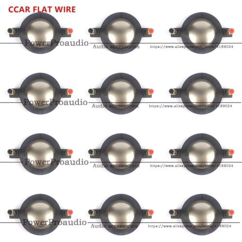 12PCS Replacement Diaphragm For Paudio ,Mackie 44.4mm BMD 450 speaker part CCAR Flat Wire