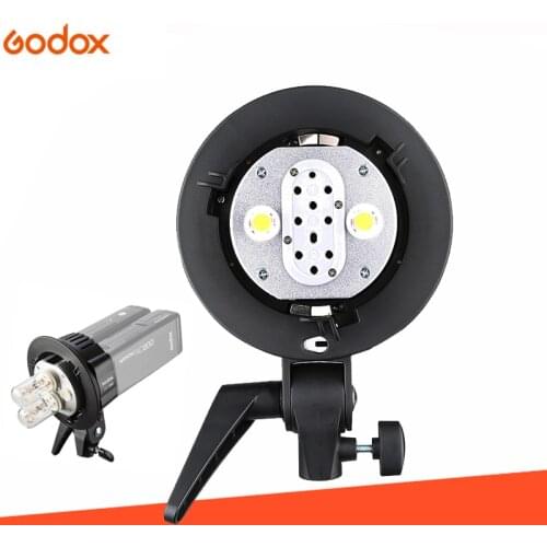 Godox WITSTRO AD-B2 AD200 Dual Power Flash Head Bowens Mount Double Tube Light Head Bracket for AD200 Flash Speedlite