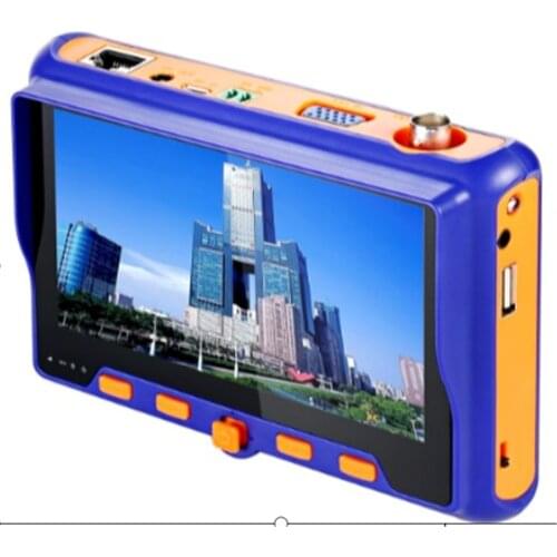 4in1 5" Tester Monitor 2MP CCTV Camera PTZ Test TVI CVI AHD VGA CVBS Video Cable Testing Security cam HD1080P CCTV Camera Tester