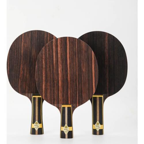Stuor BLACK GOLD Violent Ebony Carbon ZLC built-in ALC inner Table Tennis Blade Ping Pong Racket fast attack High elasticity
