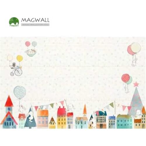 Magwall magnetic children graffiti wallpaper 1.2*1.5m eco-friendly whiteboard marker writing board