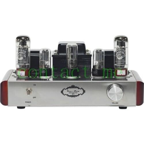 New HiFi Tube Amplifier EL34 Audio Single-ended Amplifier， Handmade Class A Amp，Output power: 8W x 2